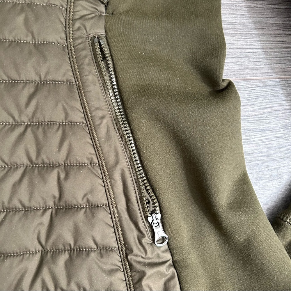 Lululemon Athletica Green Quilted Utility Jacket - Picture 7 of 11